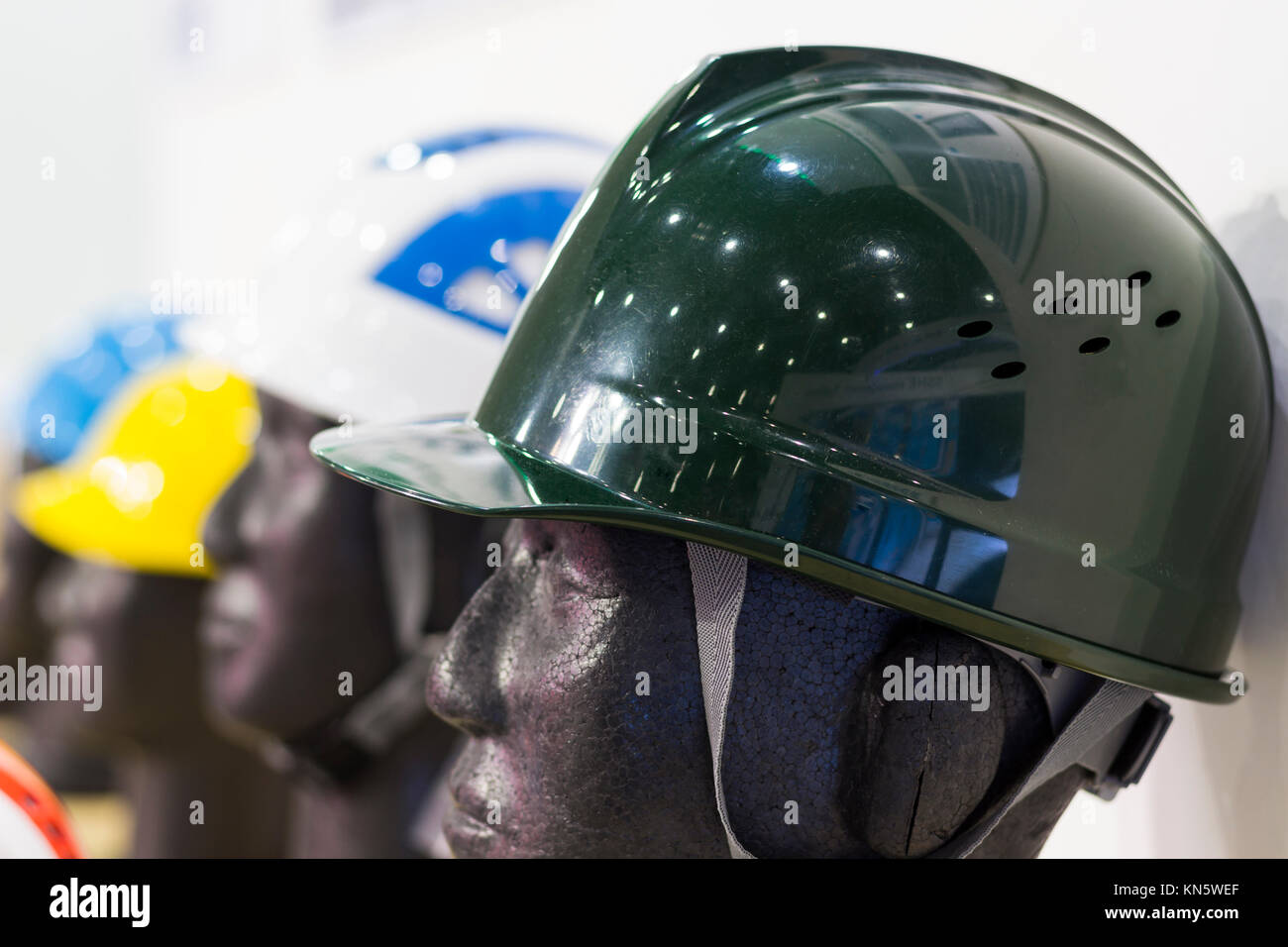 mannequins with Safety helmet ;Personel Protection Equipment PPE Stock