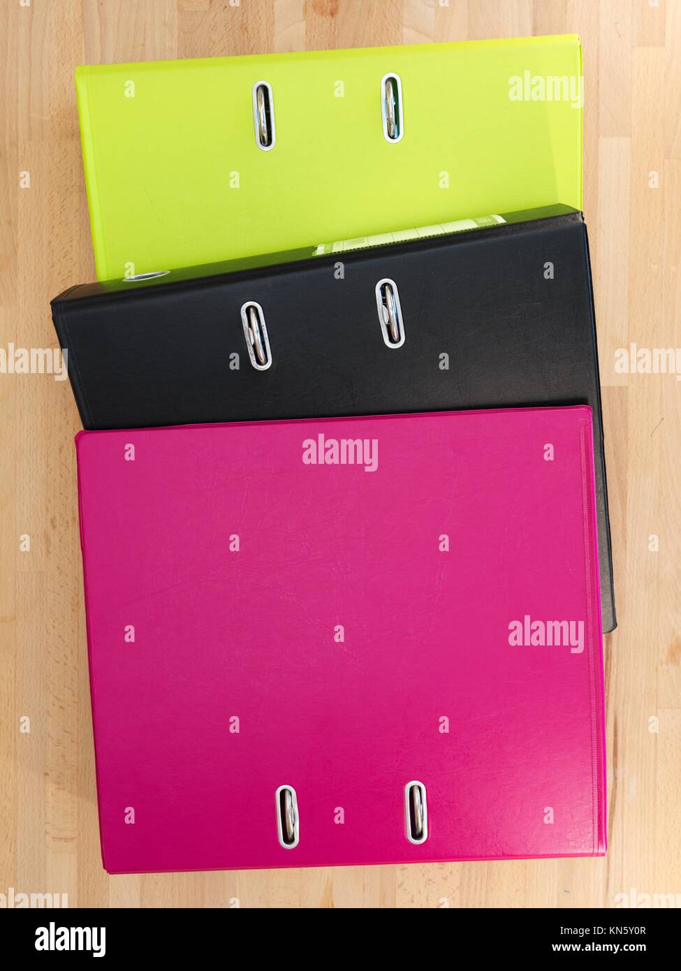 A close up shot of an A4 ring binder Stock Photo Alamy