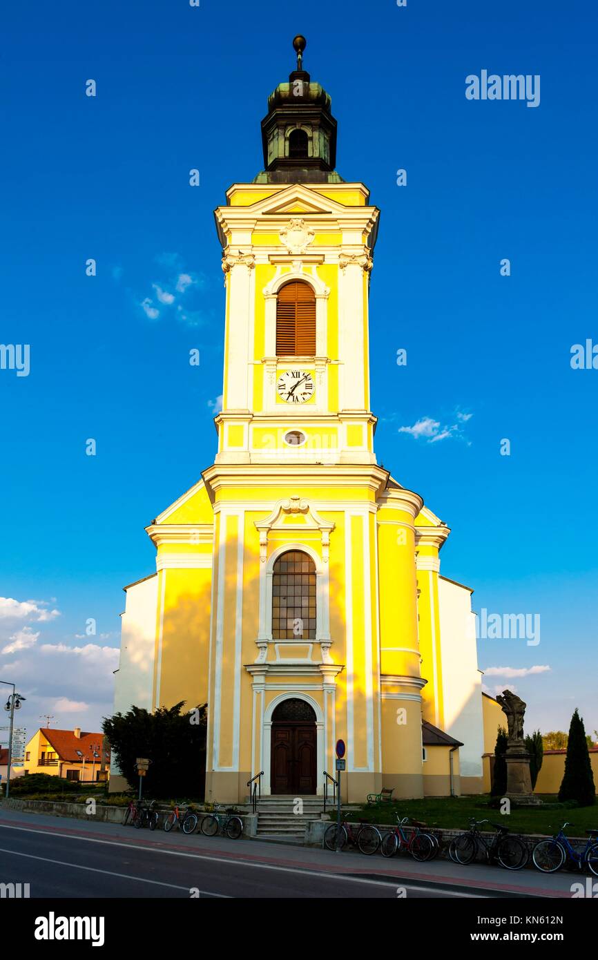 church of Saint Kunigunde, Cejkovice, Czech Republic Stock Photo Alamy