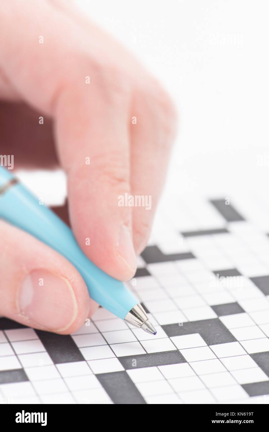 Hand crossword puzzle hi res stock photography and images Alamy Hand crossword puzzle hi res stock photography and images Alamy