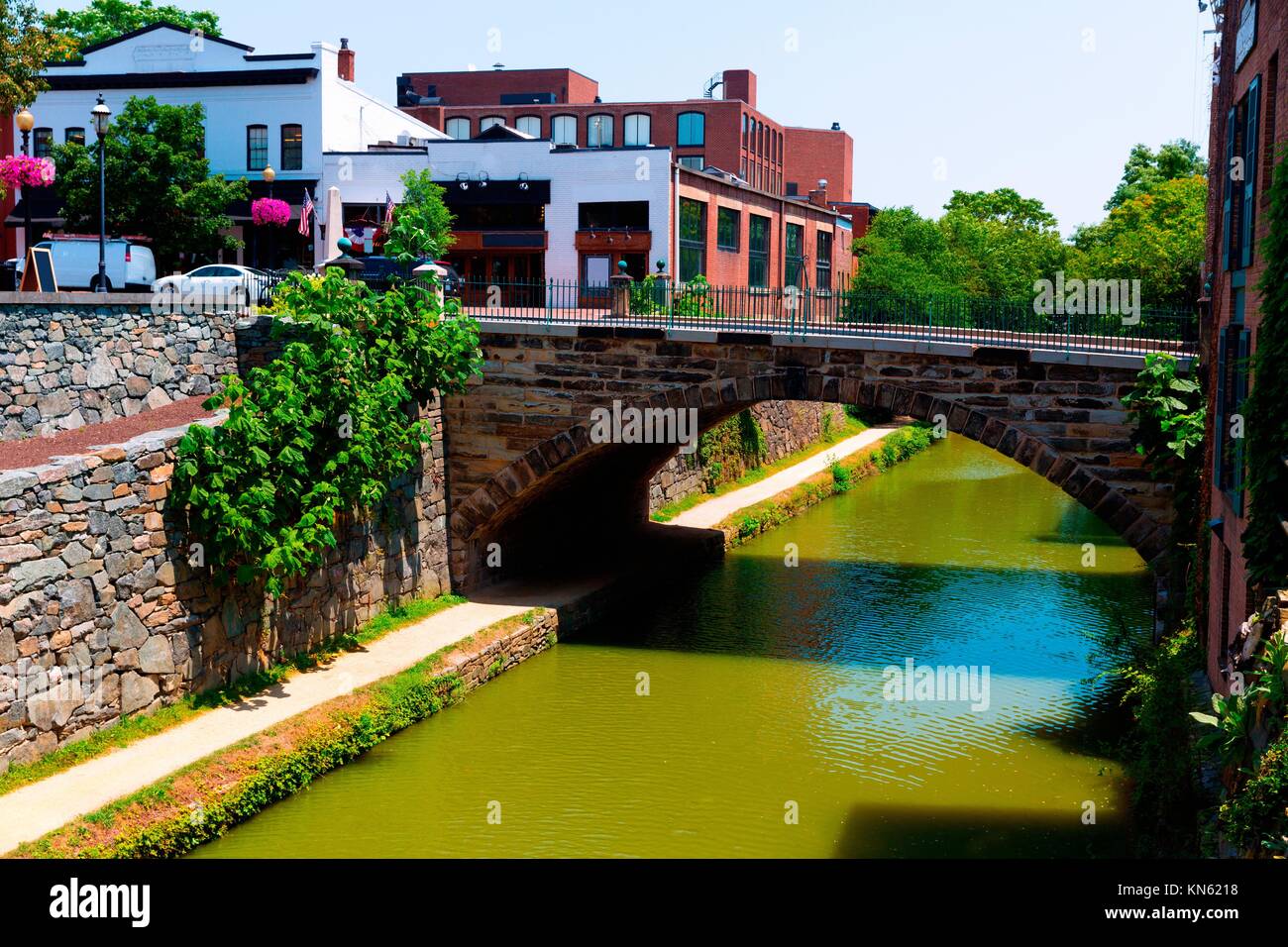 Chesapeake and Ohio Canal National Historical Park in Washington DC Stock Photo Alamy