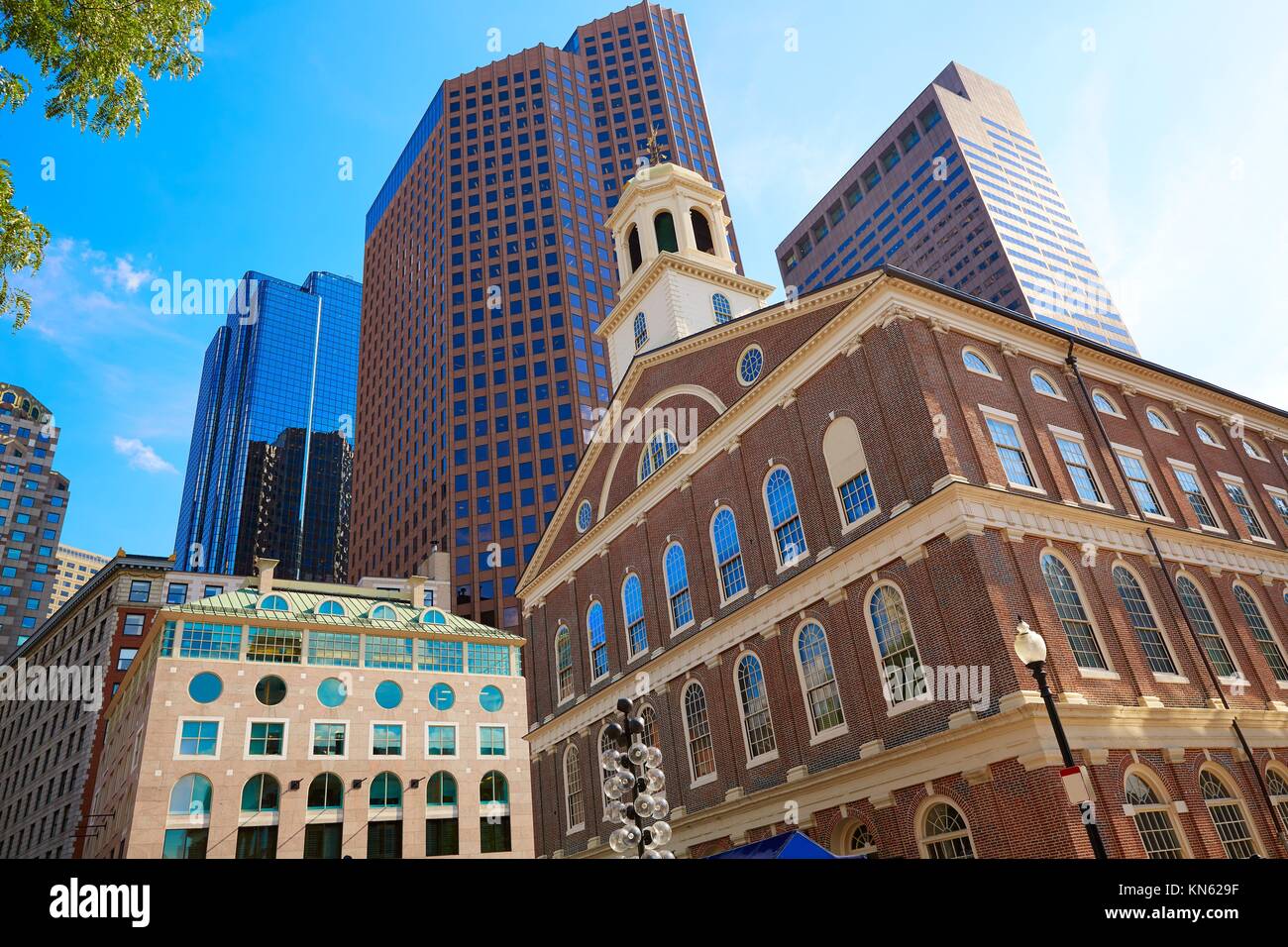 Boston Faneuil Hall marketplace in Massachusetts USA Stock Photo Alamy