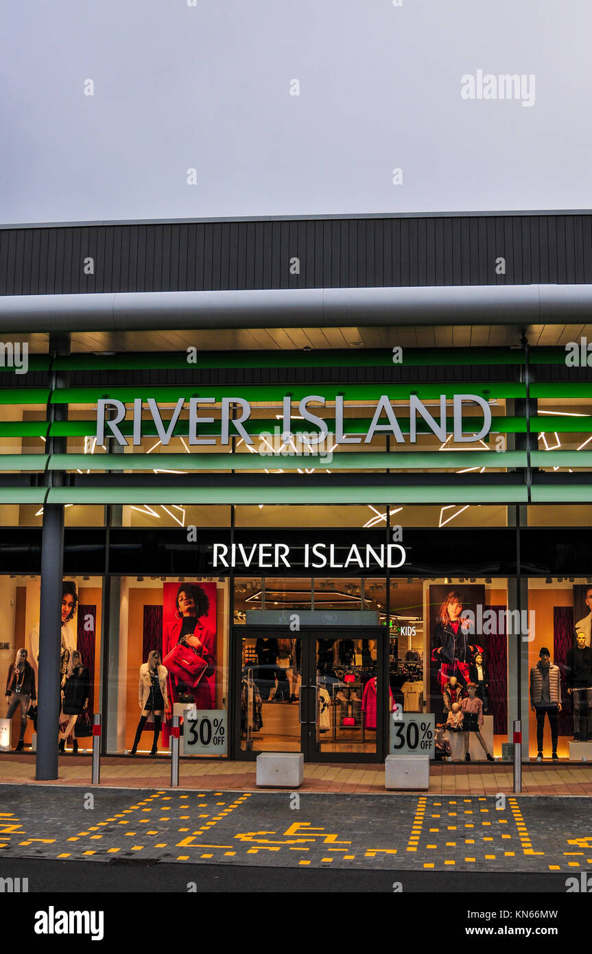 River Island Department Store Rushden Lakes Northamptonshire Uk Stock Photo Alamy