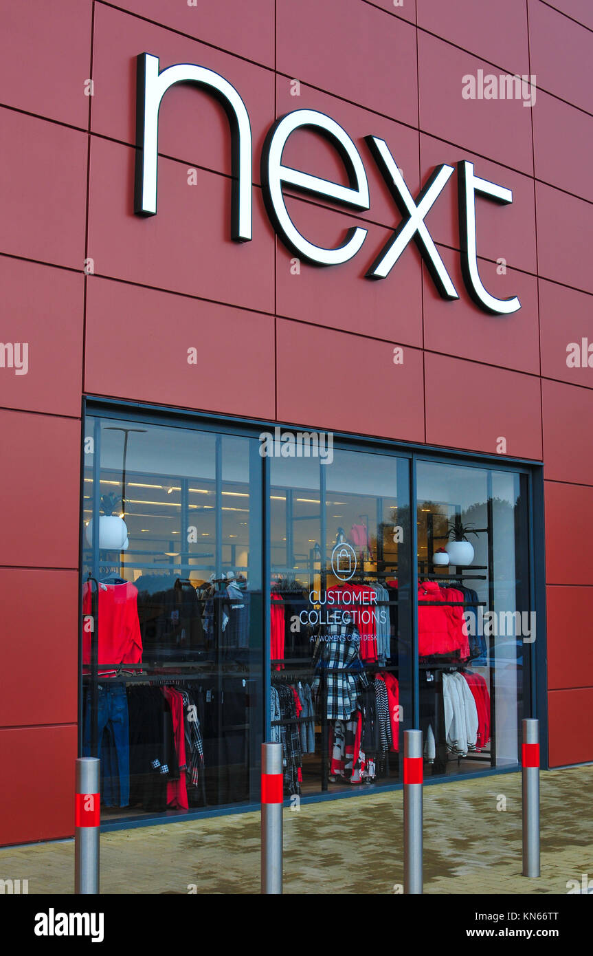 Next clothing and retail store Rushden Lakes in Northamptonshire UK