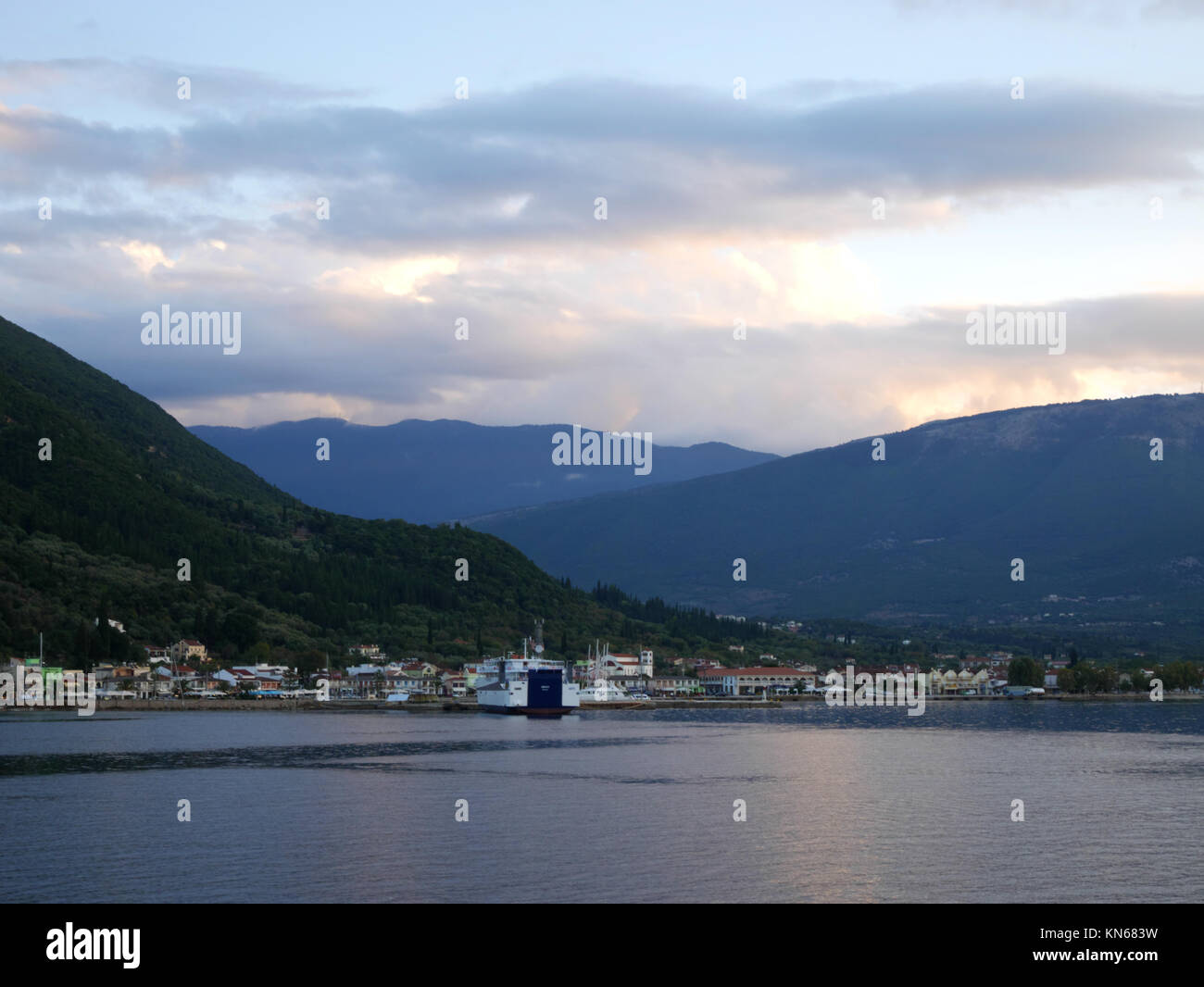 The port of Sami, Kefalonia, Greece Stock Photo - Alamy