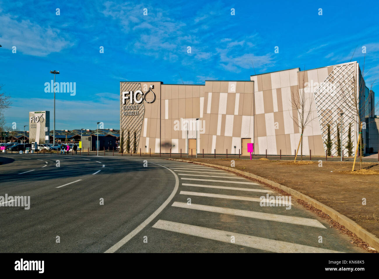 Italy Emilia Romagna Bologna Fico Eataly World Bologna entrance Stock