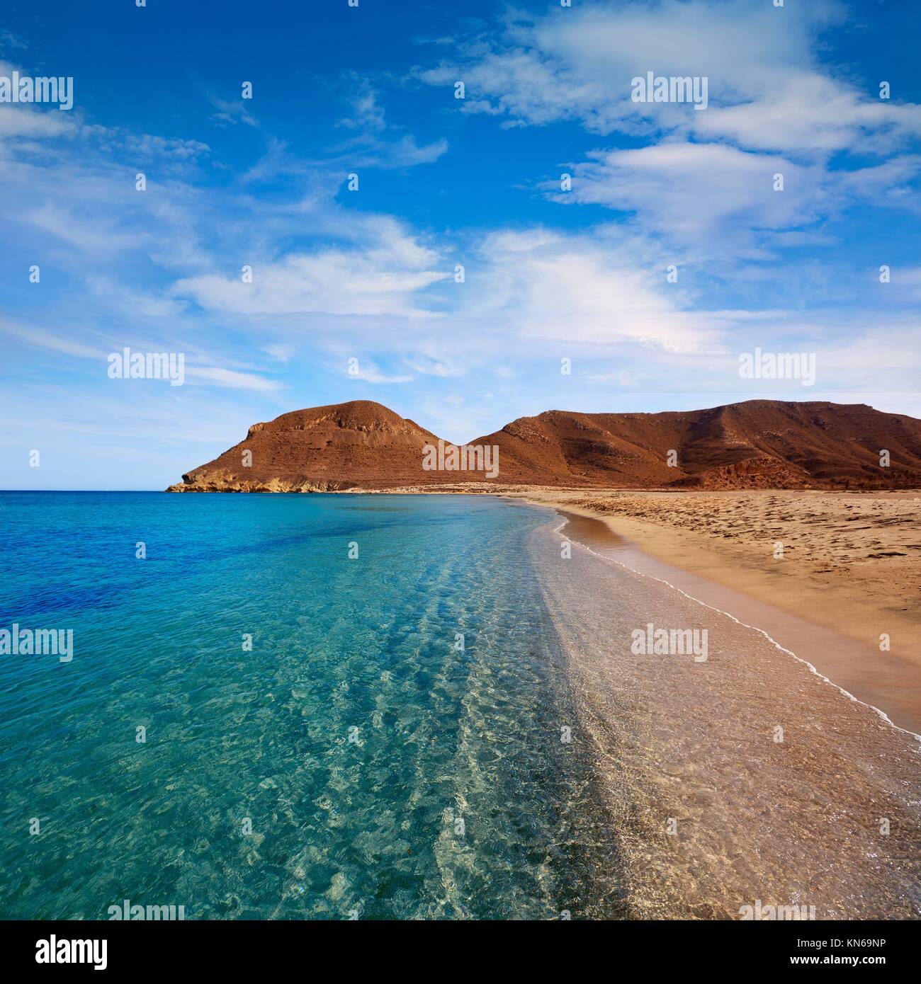 Almeria In Cabo De Gata Playazo Rodalquilar Beach At Mediterranean Spain Stock Photo Alamy