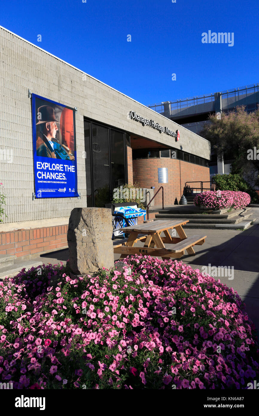 The Okanagan Heritage museum building, City Art Trail, Kelowna City
