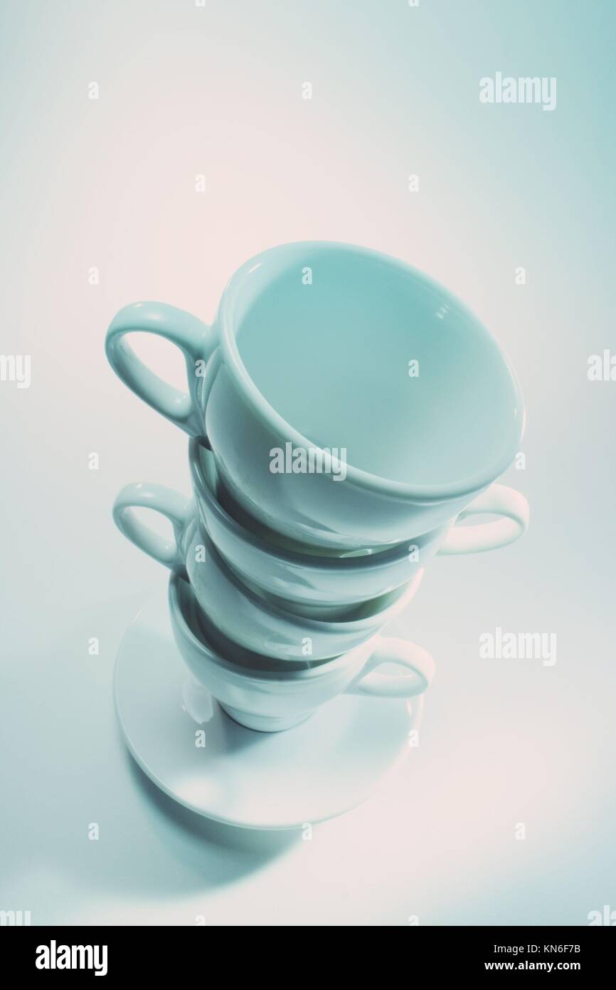 Cups and Saucers cups, saucers, empty, teacups, plates, glass