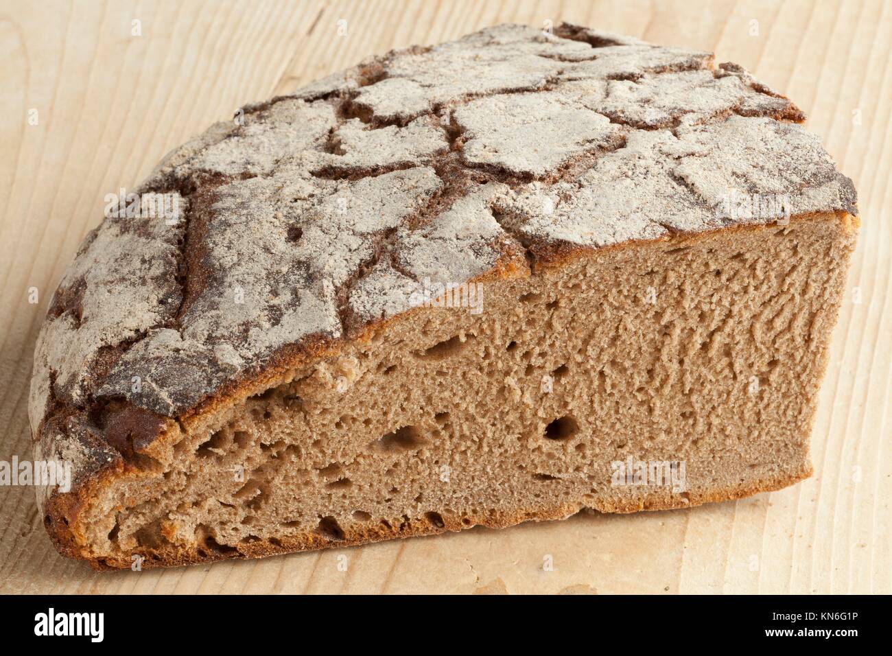 Piece of healthy traditional German Sourdough bread Stock Photo Alamy