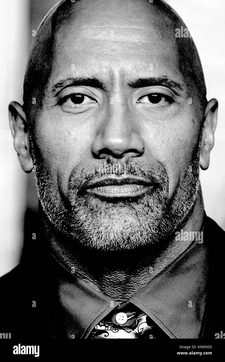 Dwayne johnson Black and White Stock Photos & Images - Alamy