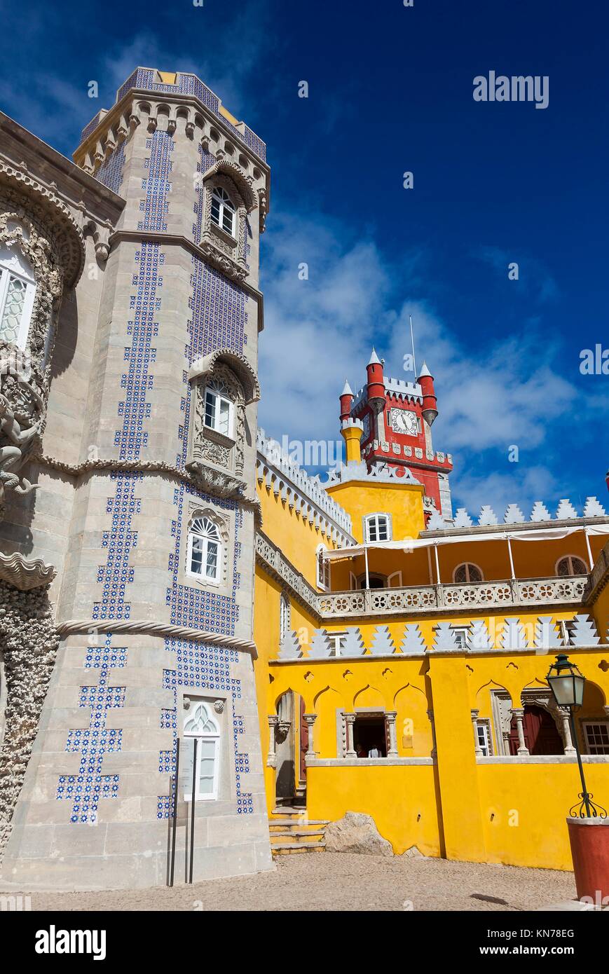 Pena national palace, Sintra, Portugal Stock Photo Alamy