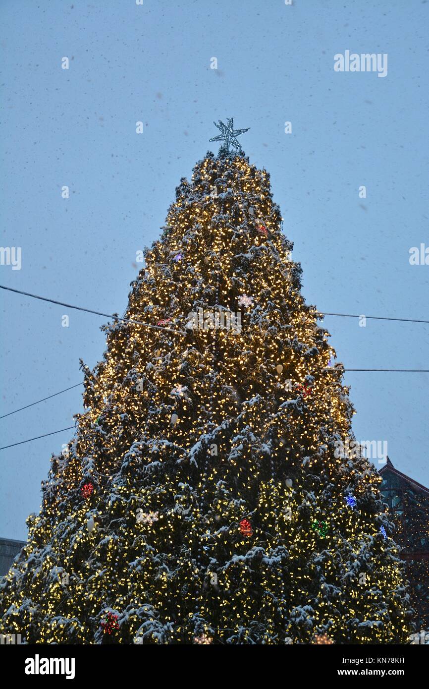 Quincy market boston christmas hires stock photography and images Alamy