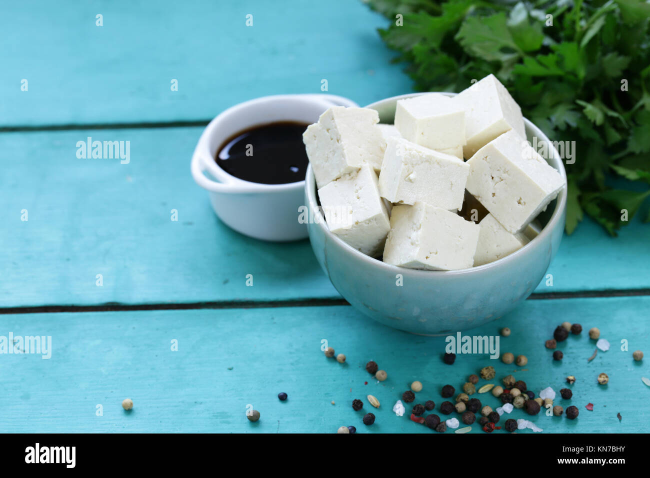soy cheese tofu vegetarian food Stock Photo Alamy
