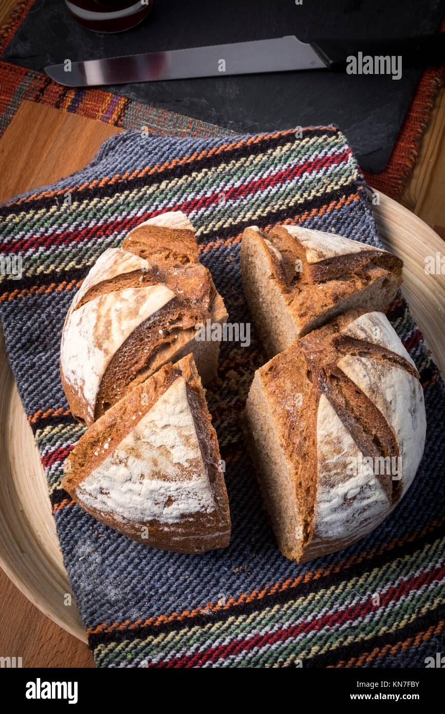 Organic homemade bread Stock Photo Alamy