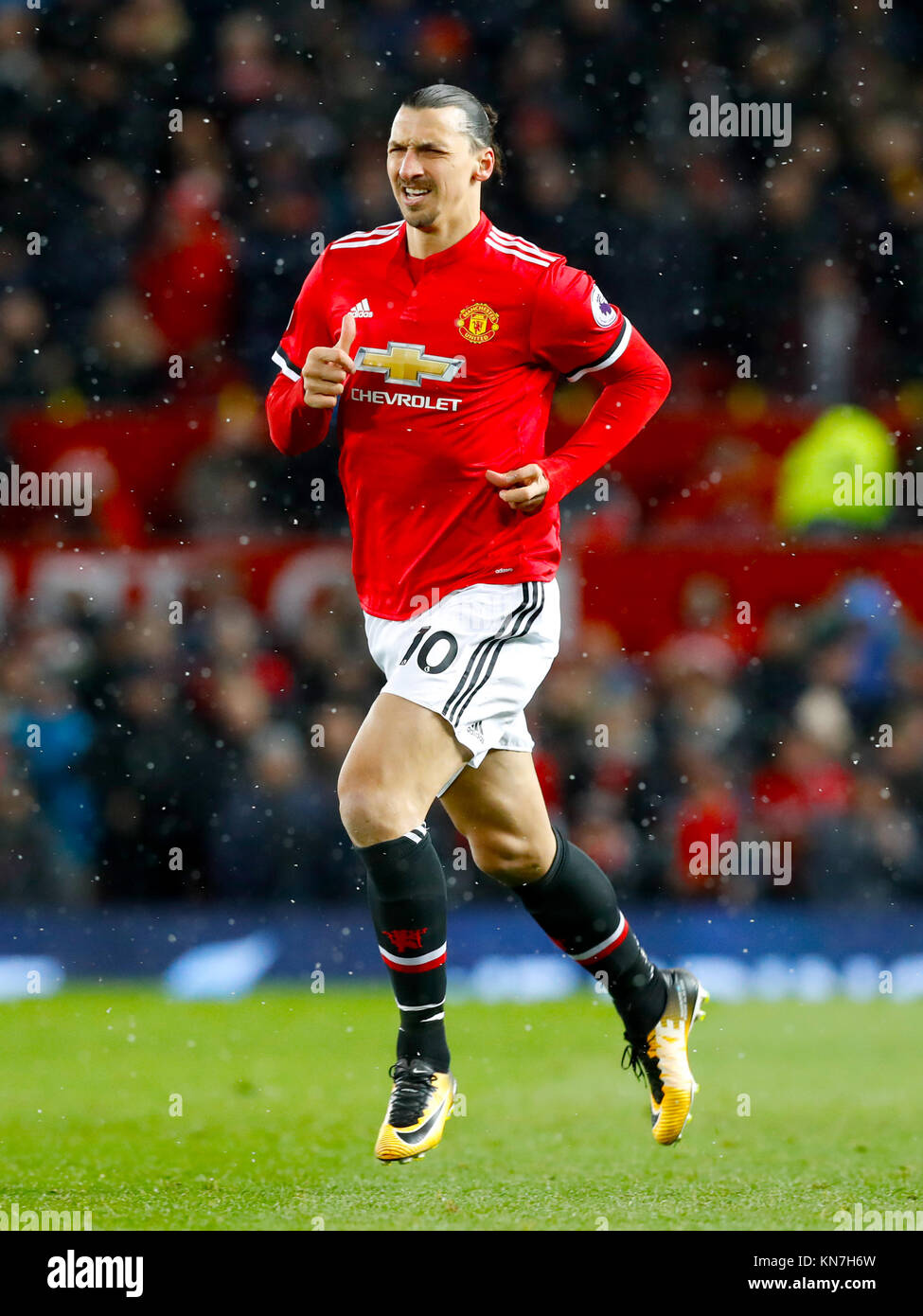 Manchester United S Zlatan Ibrahimovic During The Premier League Stock Photo Alamy