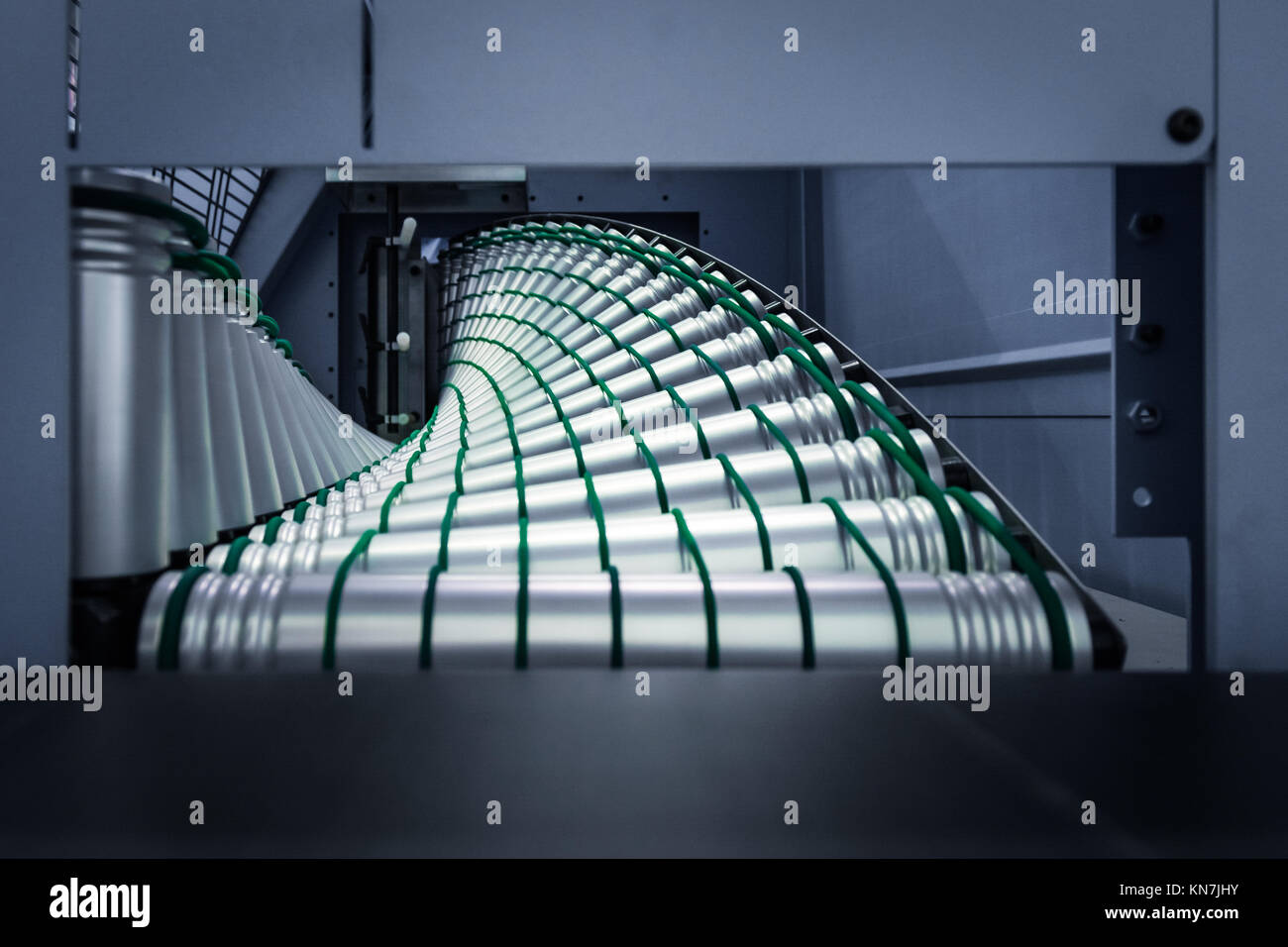 Industrial Production Rollers Steel Rubber Bands Factory Transport Belt Conveyor Turning Stock