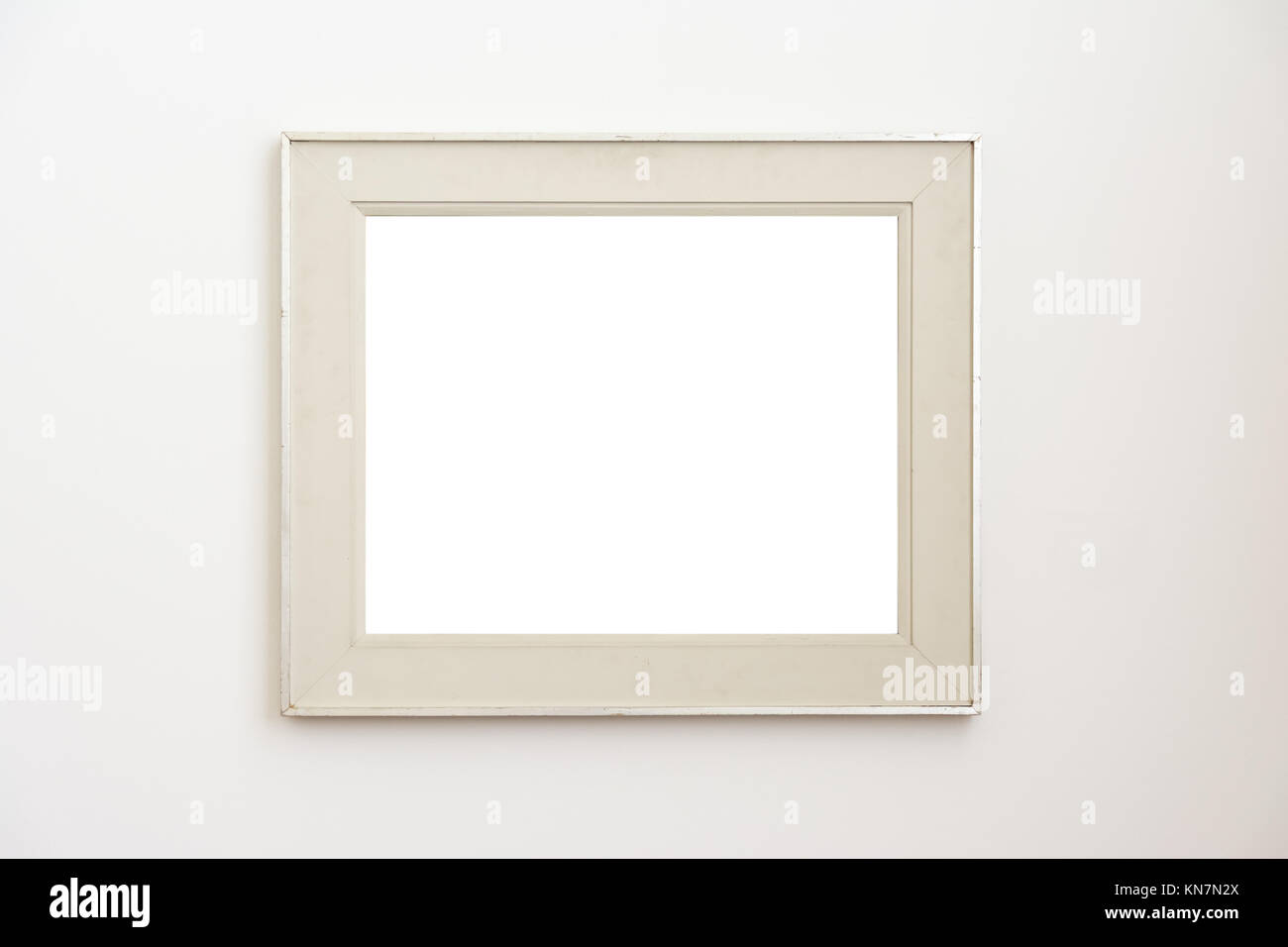 Blank Art Museum Isolated Painting Frame Decoration Indoors Wall White ...