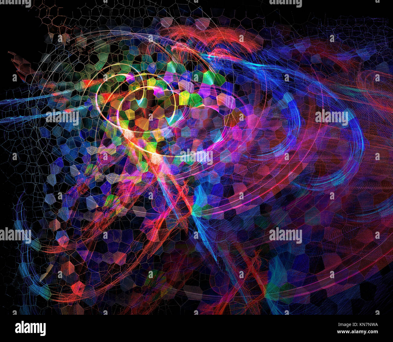 DIGITAL ART Spiral Dance Stock Photo Alamy