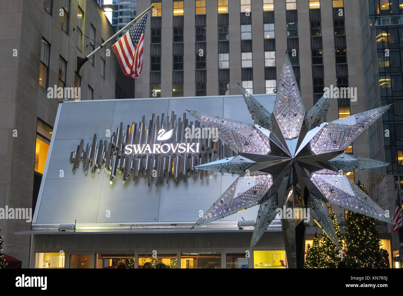 Swarovski jewellery hi-res stock 