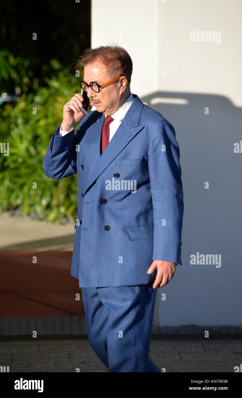 MIAMI BEACH, FL - DECEMBER 01: Michael Chow owner of Mr Chow's ...