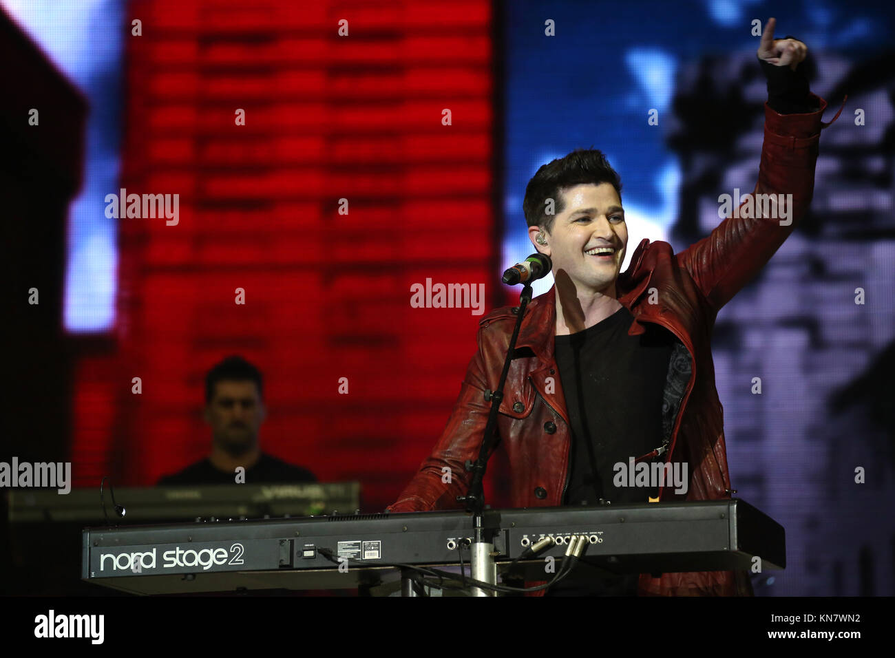 The Script Concert O2 The Script perform on stage during day two of Capital's Jingle Bell ...