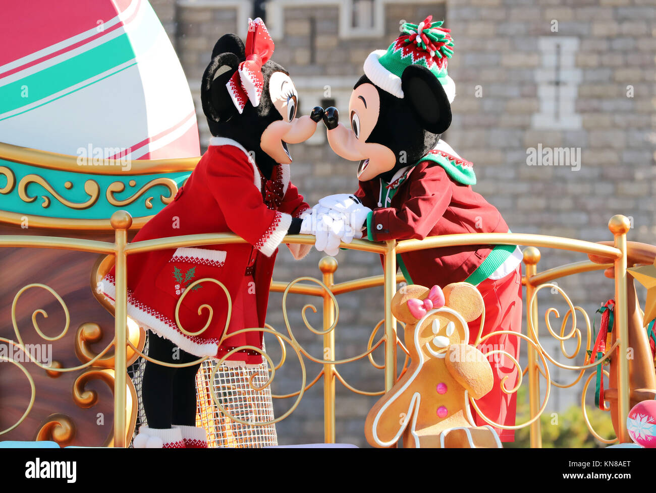 Monday. 11th Dec, 2007. December 11 2017, Urayasu, Japan - Disney ...