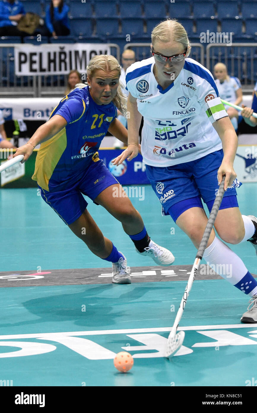 Bratislava, Slovakia. 09th Dec, 2017. L-R ALICE GRANSTEDT (SWE) and ...