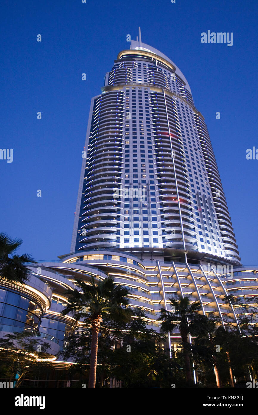 The Adress Five Star Hotel near Burj Khalifa near Dubai Mall, Stock Photo