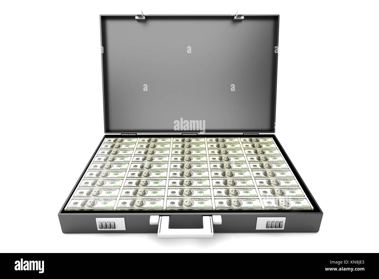 A briefcase full of Cash Stock Photo Alamy