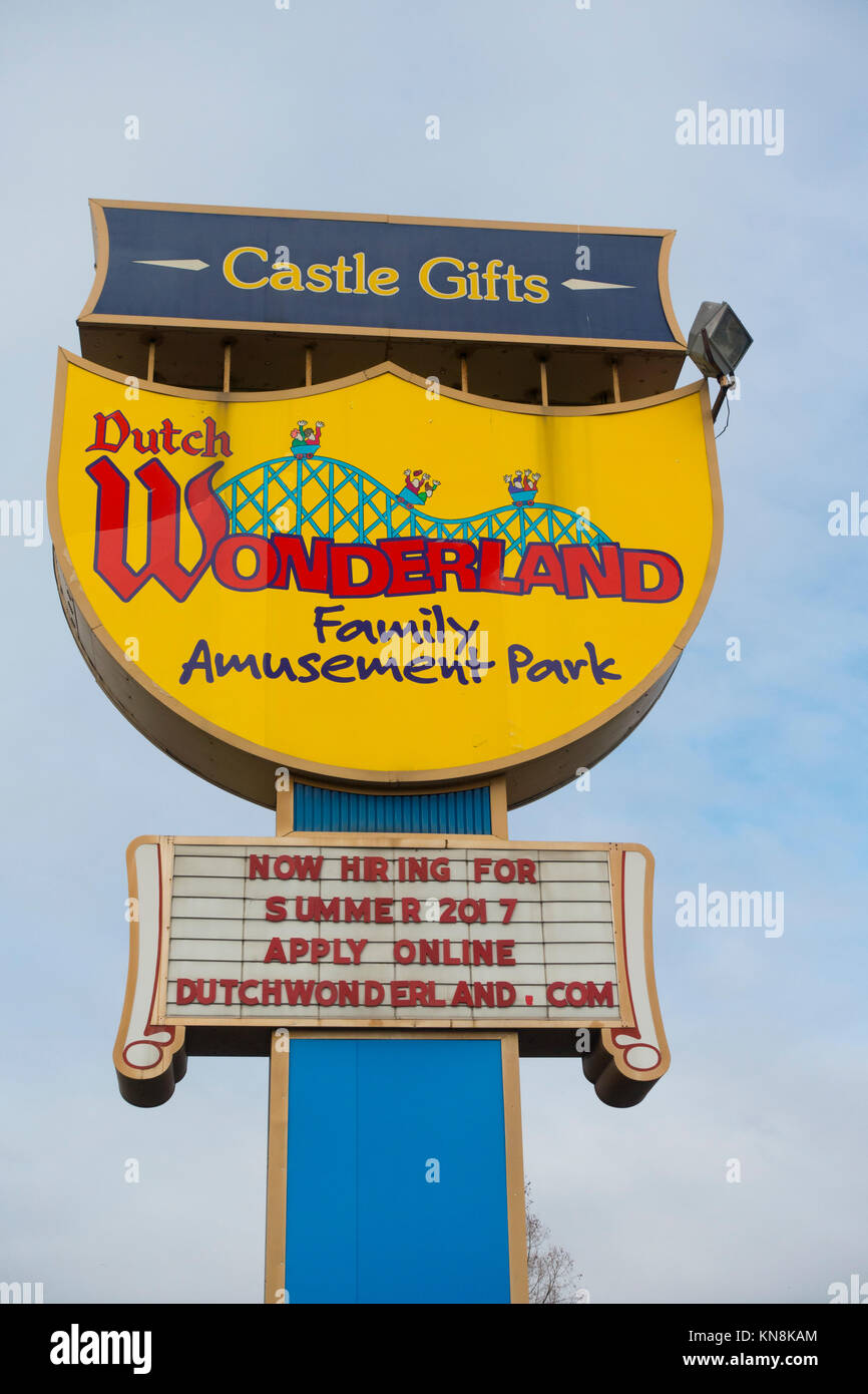 Dutch wonderland lancaster pa stock photo alamy