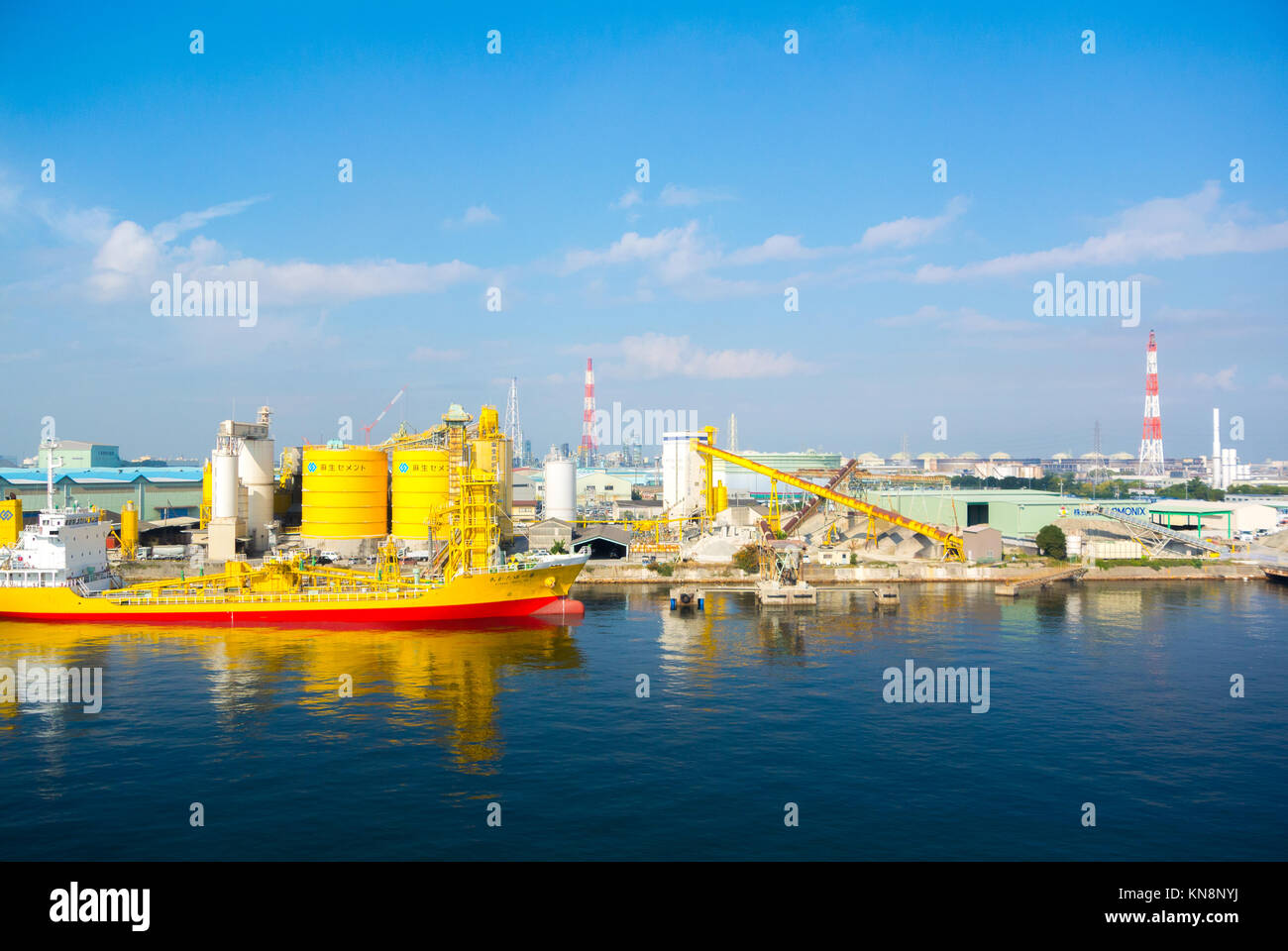 Hanshin Industrial Region Stock Photo Alamy