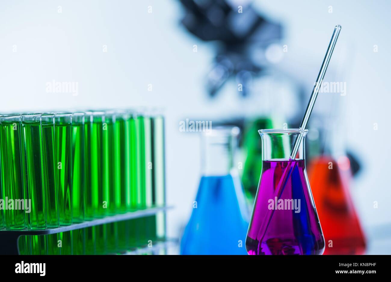 Chemical, Science, Laboratory, Test Tube, Laboratory Equipment Stock