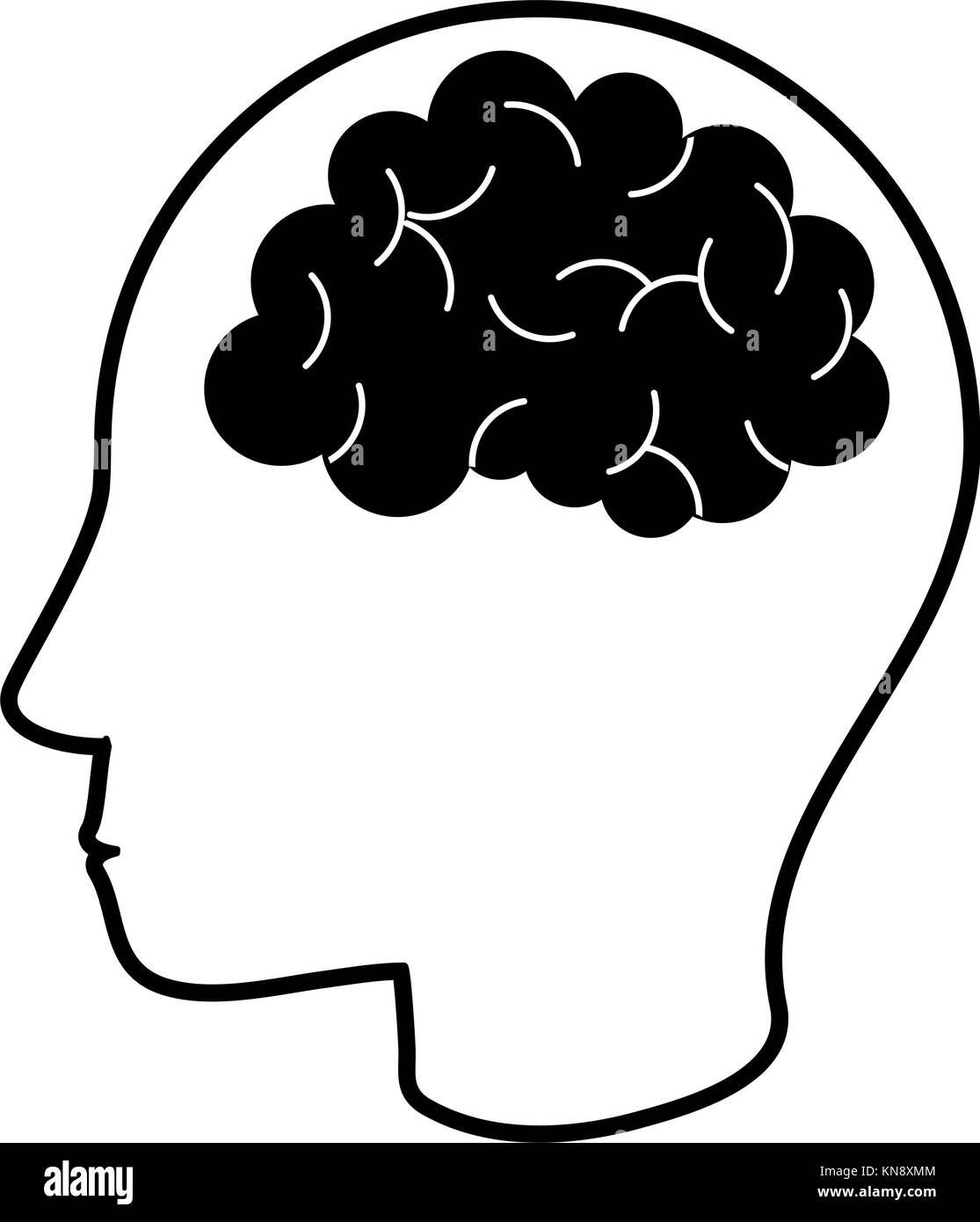 Human brain isolated Stock Vector Image & Art - Alamy