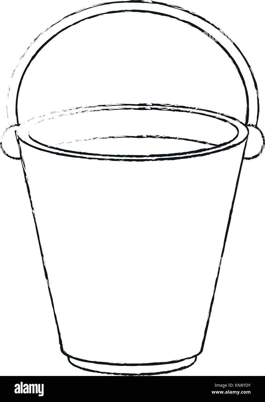 Bucket with water Stock Vector Image & Art Alamy