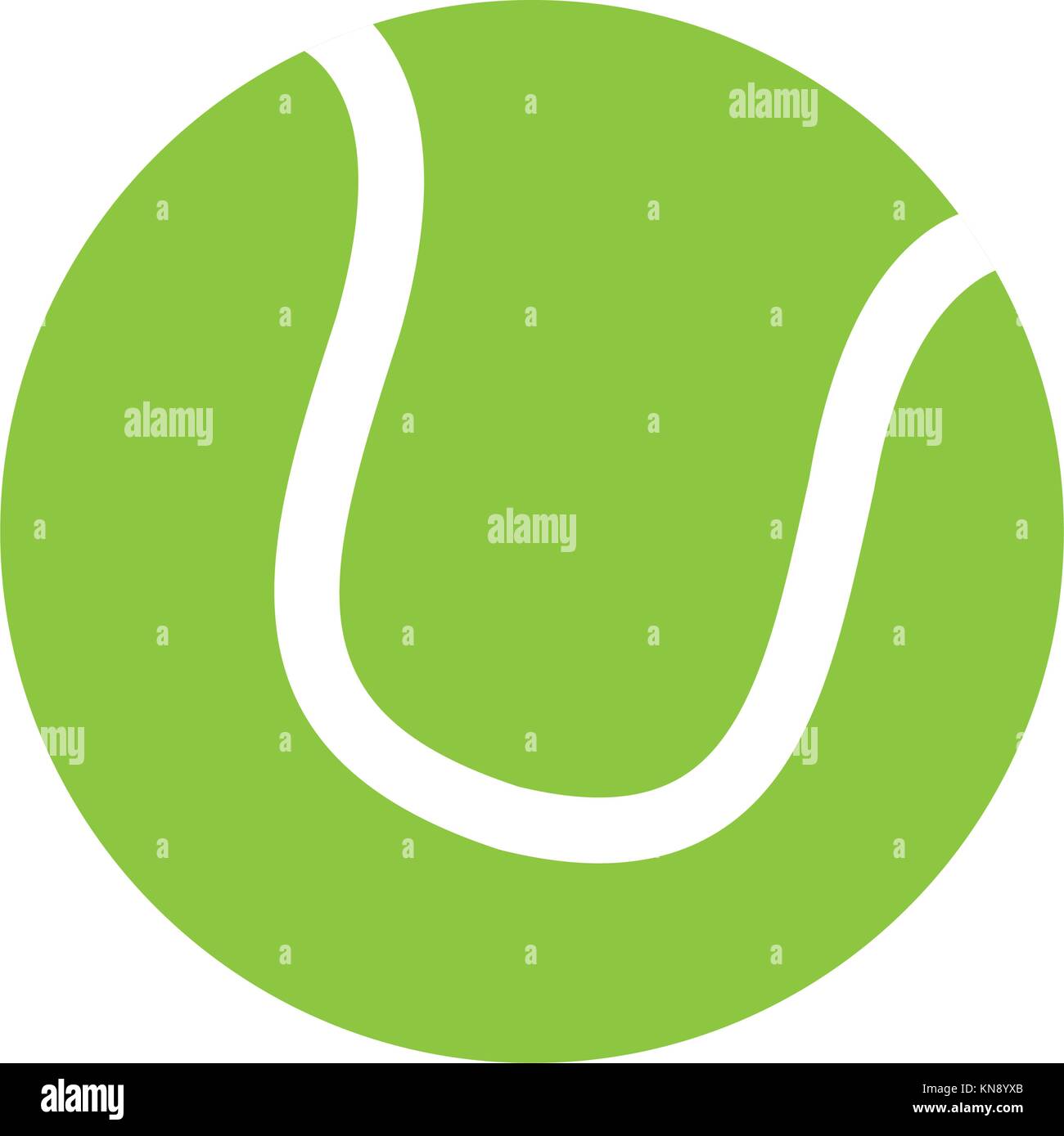 Sport tennis ball Stock Vector Image & Art - Alamy
