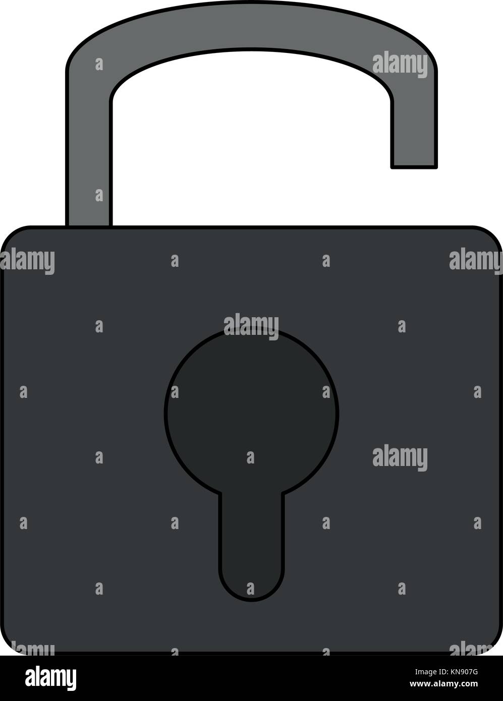 Padlock security symbol Stock Vector Image & Art - Alamy