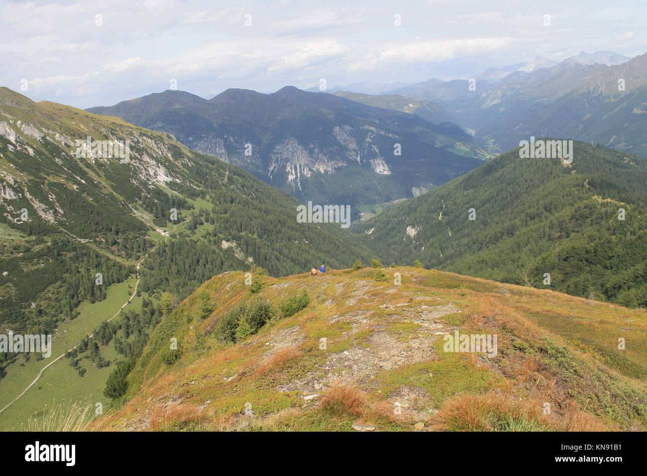 landscape of mountains on the Alps in Italy Stock Photo - Alamy