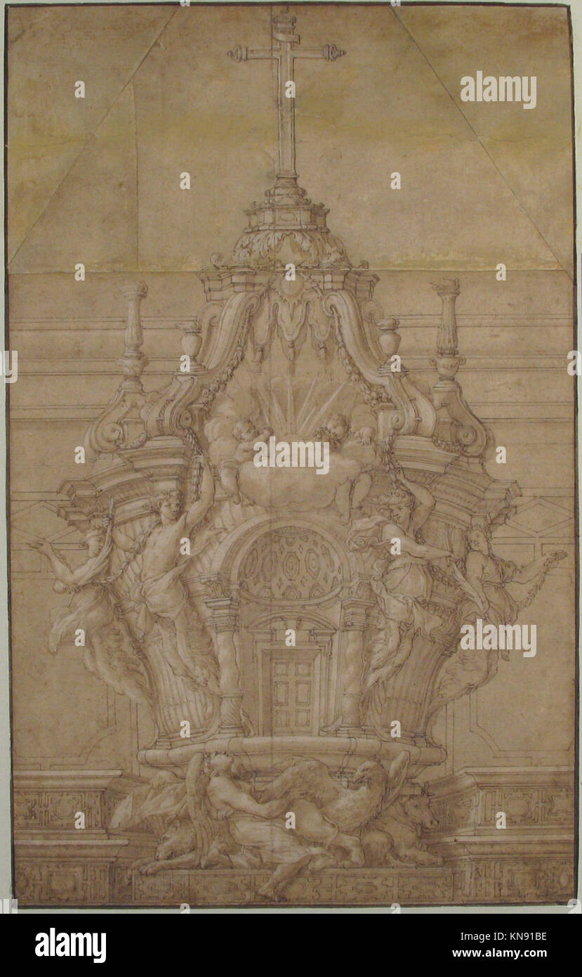 A design for a tabernacle illustrating architectural and artistic ...