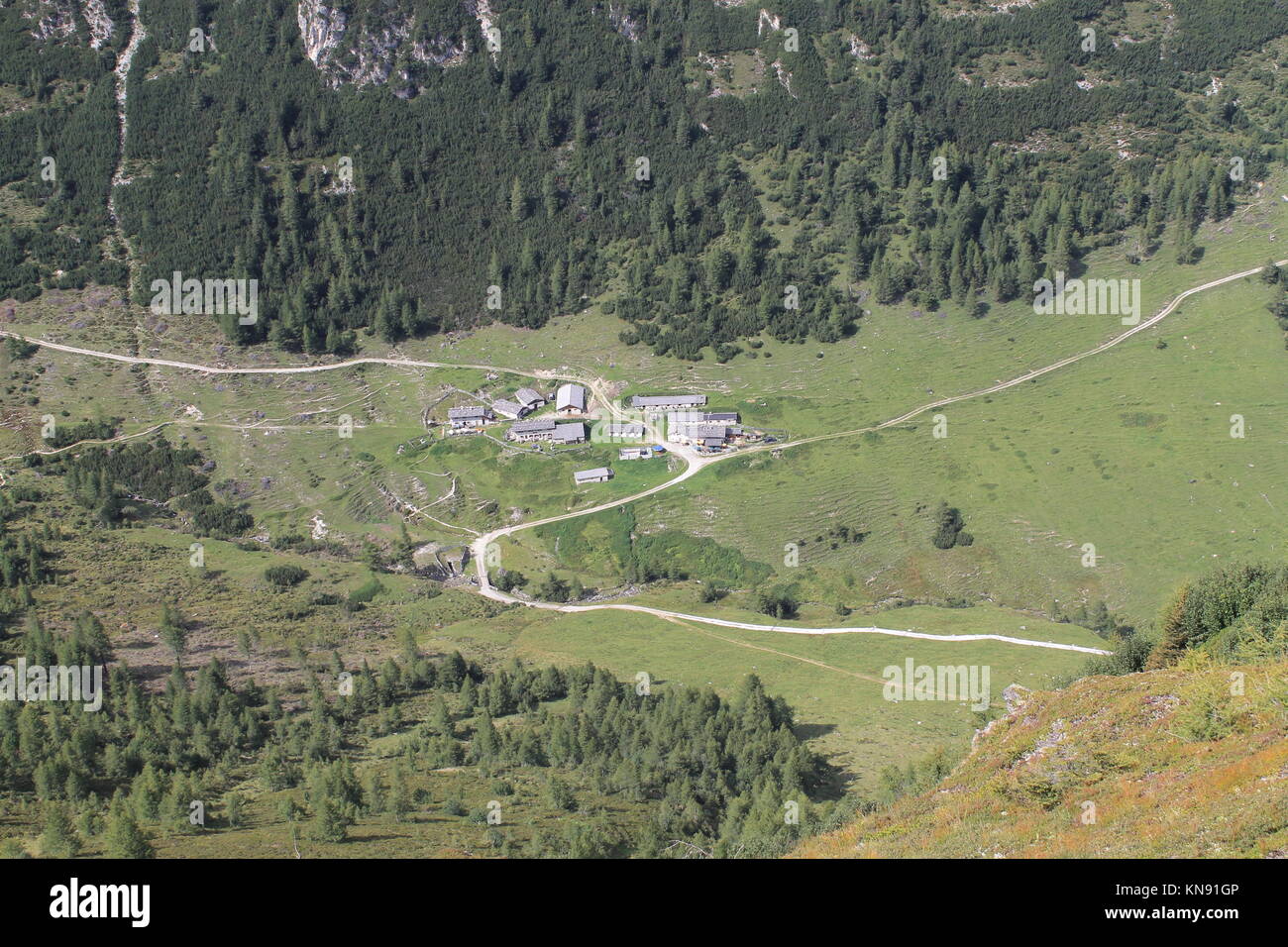landscape of mountains on the Alps in Italy Stock Photo - Alamy