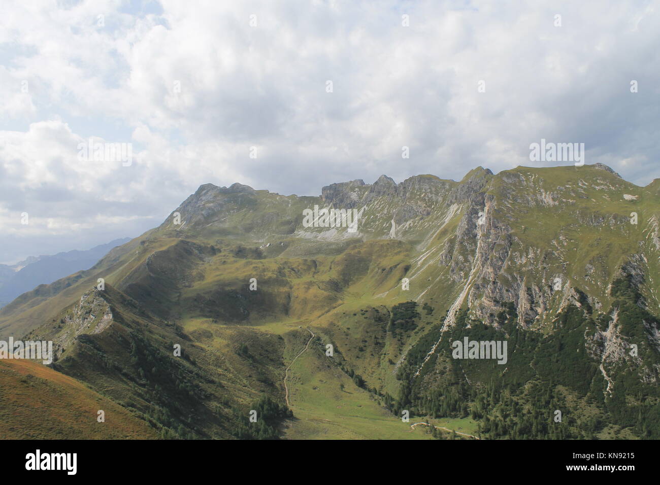landscape of mountains on the Alps in Italy Stock Photo - Alamy