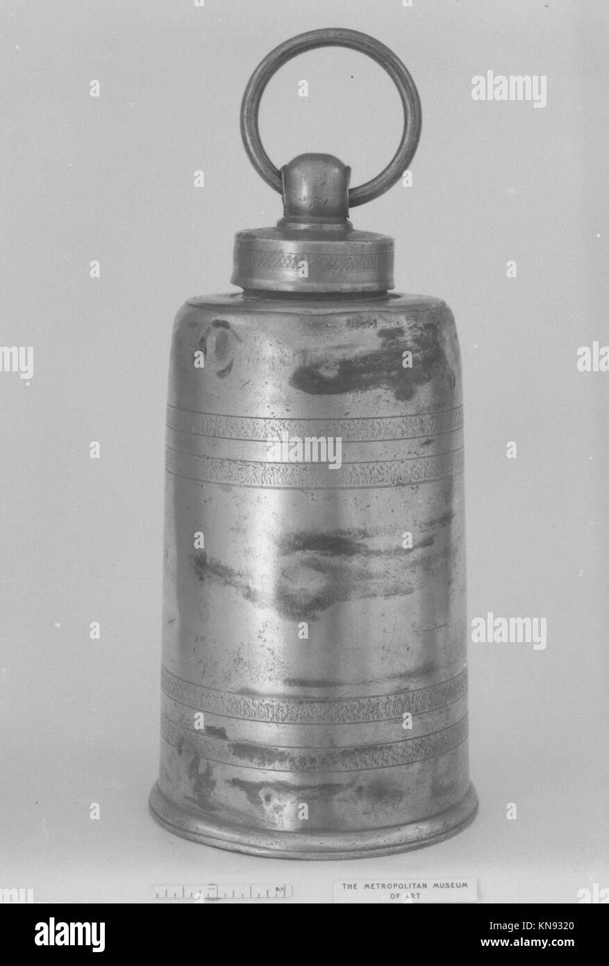 This food bottle is an example of early container design, likely used ...