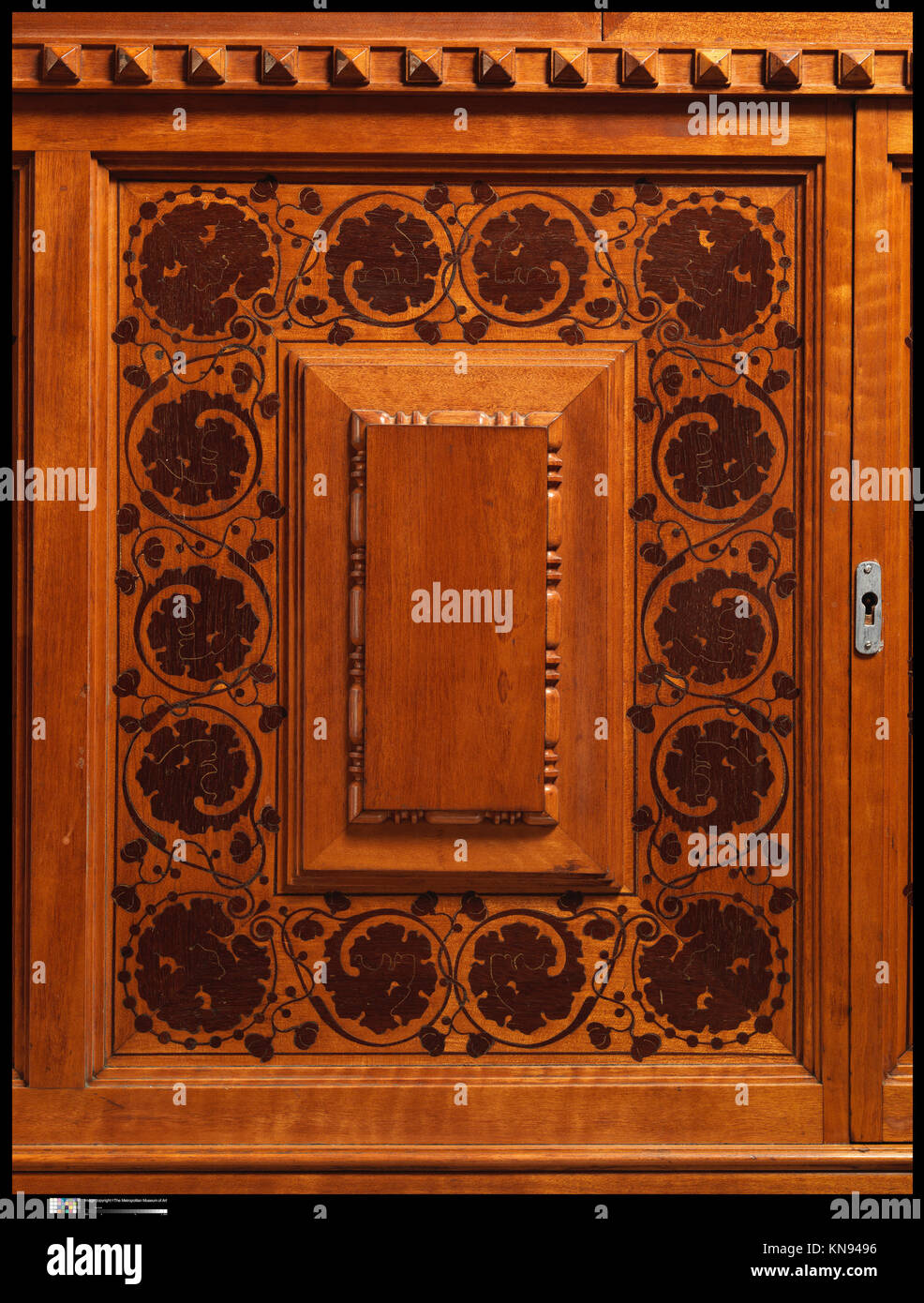 Architectural woodwork and paneling demonstrating intricate carvings ...