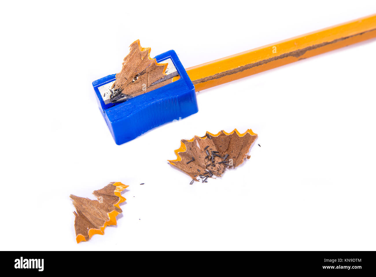 Manual pencil sharpner on the white background Stock Photo - Alamy