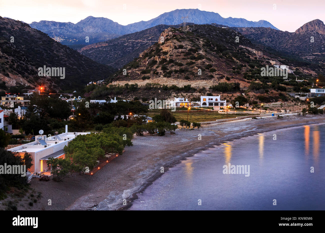 Ferma Beach near Ierapetra, Crete, Greece Stock Photo - Alamy