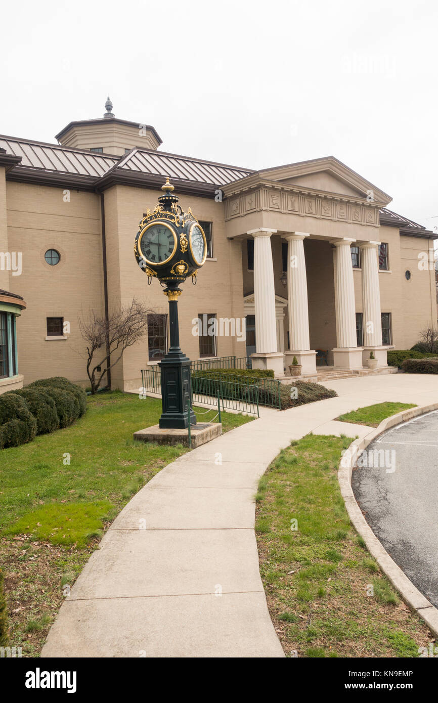 National watch and clock museum Columbia PA Stock Photo - Alamy