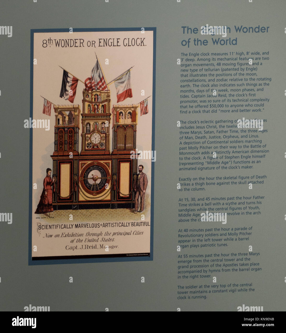 National watch and clock museum Columbia PA Stock Photo Alamy