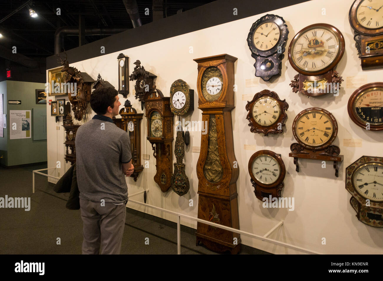 National watch and clock museum Columbia PA Stock Photo - Alamy