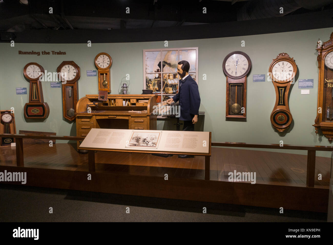 National watch and clock museum Columbia PA Stock Photo Alamy