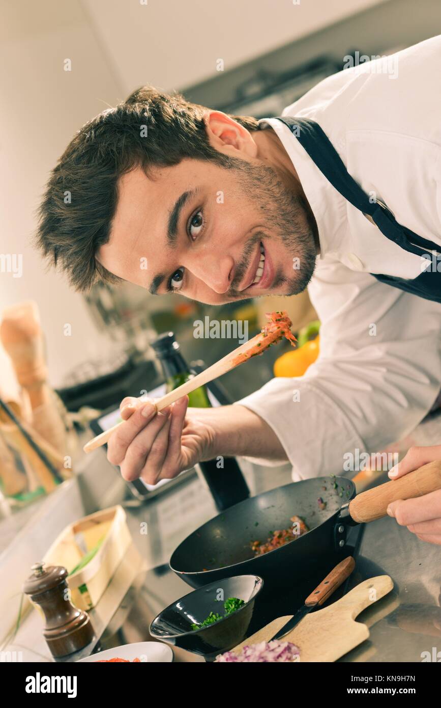 Happy homemaker hi-res stock photography and images - Alamy